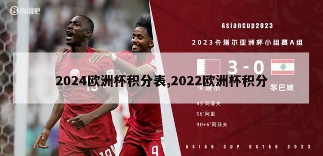 2024欧洲杯积分表,2022欧洲杯积分